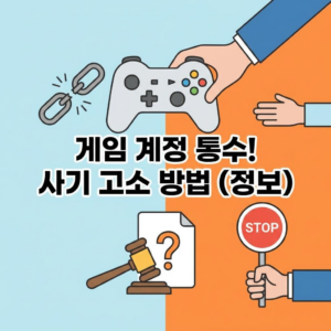 게임 계정 회수 당했을 때 사기죄 고소 가능할까