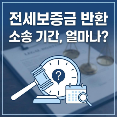 전세보증금 반환 소송 기간, 얼마나 걸릴까