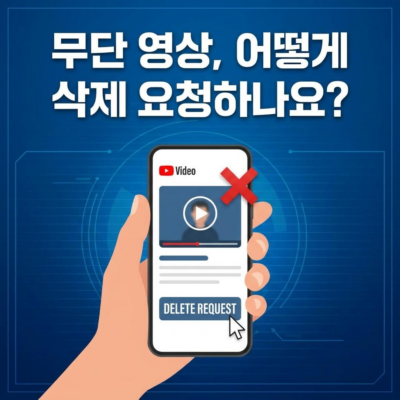 [초상권 침해] 허락 없이 내 사진이 들어간 유튜브·SNS 영상 삭제 요청하는 방법